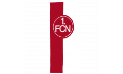 1. FC Nürnberg Logo red-white Flag - 5 x 13 ft. / 150 x 400 cm