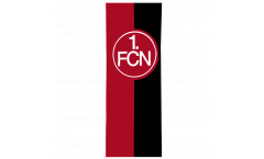 1. FC Nürnberg Logo red-black Flag - 5 x 13 ft. / 150 x 400 cm