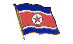 North corea Flag Pin, Badge - 1 x 1 inch