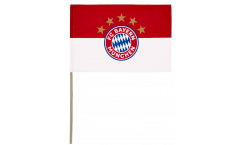 FC Bayern München Logo 5 Sterne Hand Waving Flag - 2 x 3 ft. / 60 x 90 cm