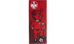 1. FC Kaiserslautern Flag - 4 x 10 ft. / 120 x 300 cm