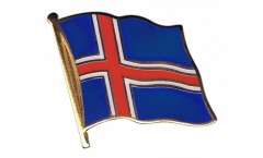 Iceland Flag Pin, Badge - 1 x 1 inch