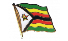 Zimbabwe Flag Pin, Badge - 1 x 1 inch