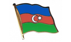 Azerbaijan Flag Pin, Badge - 1 x 1 inch