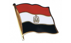 Egypt Flag Pin, Badge - 1 x 1 inch