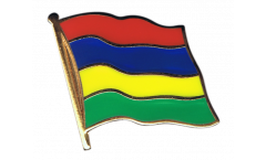 Mauritius Flag Pin, Badge - 1 x 1 inch