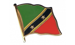 Saint Kitts and Nevis Flag Pin, Badge - 1 x 1 inch