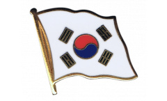 South Korea Flag Pin, Badge - 1 x 1 inch