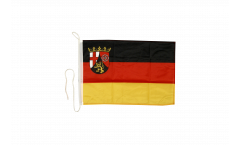 Germany Rhineland-Palatinate Boat Flag - 12 x 16 inch