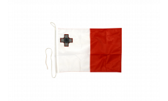 Malta Boat Flag - 12 x 16 inch