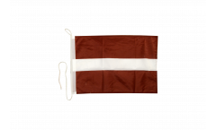 Latvia Boat Flag - 12 x 16 inch