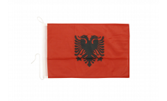 Albania Boat Flag - 12 x 16 inch