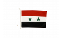 Syria Boat Flag - 12 x 16 inch