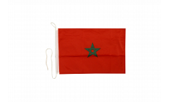 Morocco Boat Flag - 12 x 16 inch