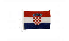 Croatia Boat Flag - 12 x 16 inch