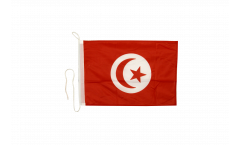 Tunisia Boat Flag - 12 x 16 inch