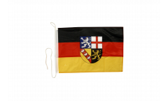 Germany Saarland Boat Flag - 12 x 16 inch