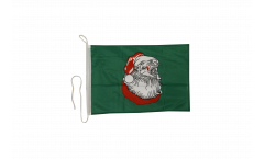 Santa Claus Boat Flag - 12 x 16 inch