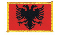 Albania Patch, Badge - 3.15 x 2.35 inch