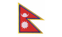Nepal Patch, Badge - 3.15 x 2.35 inch
