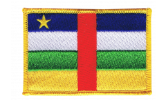 Central African Republic Patch, Badge - 3.15 x 2.35 inch
