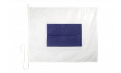 Sierra (S) Nautical Signal, Boat, Sail Flag - 75 x 90 cm
