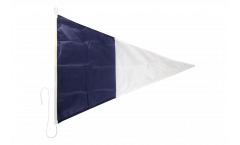 Signalflagge Hilfsstander 2 - 60 x 90 cm