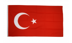 Turkey Flag, 10 pcs - 3 x 5 ft. / 90 x 150 cm