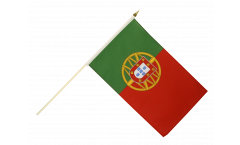 Portugal Hand Waving Flag, 10 pcs - 12 x 18 inch