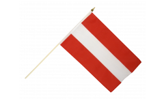 Austria Hand Waving Flag, 10 pcs - 12 x 18 inch