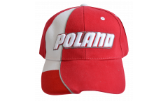 Poland Cap, red-white, flag