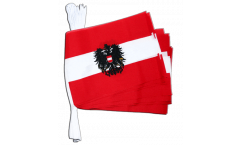 Austria with eagle Bunting Flags - 5.9 x 8.65 inch