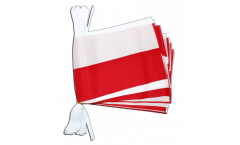 Poland Bunting Flags - 5.9 x 8.65 inch