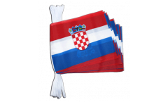 Croatia Bunting Flags - 5.9 x 8.65 inch