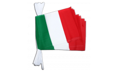 Italy Bunting Flags - 5.9 x 8.65 inch