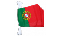 Portugal Bunting Flags - 5.9 x 8.65 inch