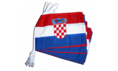 Croatia Bunting Flags - 12 x 18 inch