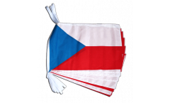 Czech Republic Bunting Flags - 12 x 18 inch