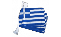 Greece Bunting Flags - 12 x 18 inch