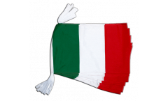 Italy Bunting Flags - 12 x 18 inch
