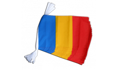 Rumania Bunting Flags - 12 x 18 inch