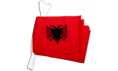 Albania Bunting Flags - 5.9 x 8.65 inch