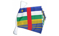 Central African Republic Bunting Flags - 5.9 x 8.65 inch