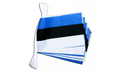 Estonia Bunting Flags - 5.9 x 8.65 inch