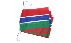 Gambia Bunting Flags - 5.9 x 8.65 inch