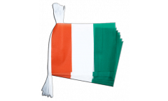 Ivory Coast Bunting Flags - 5.9 x 8.65 inch
