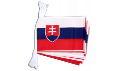 Slovakia Bunting Flags - 5.9 x 8.65 inch