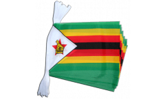 Zimbabwe Bunting Flags - 5.9 x 8.65 inch