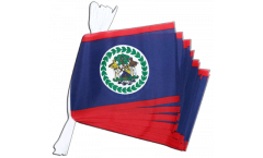 Belize Bunting Flags - 5.9 x 8.65 inch