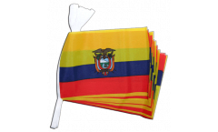 Ecuador Bunting Flags - 5.9 x 8.65 inch